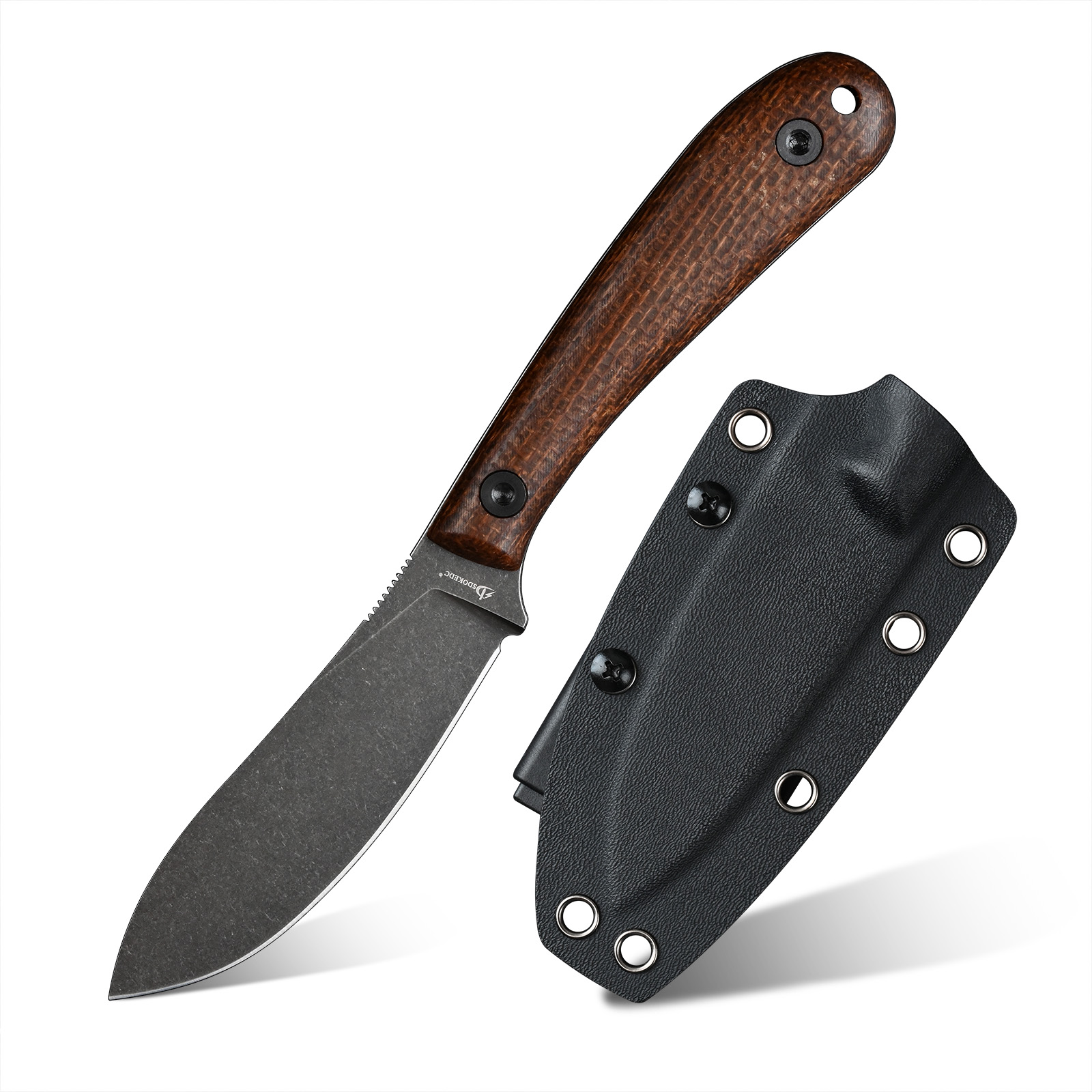 Bushcraft Knife Fixed - Cuchillos SDOKEDC DC53, cuchillo utilitario EDC