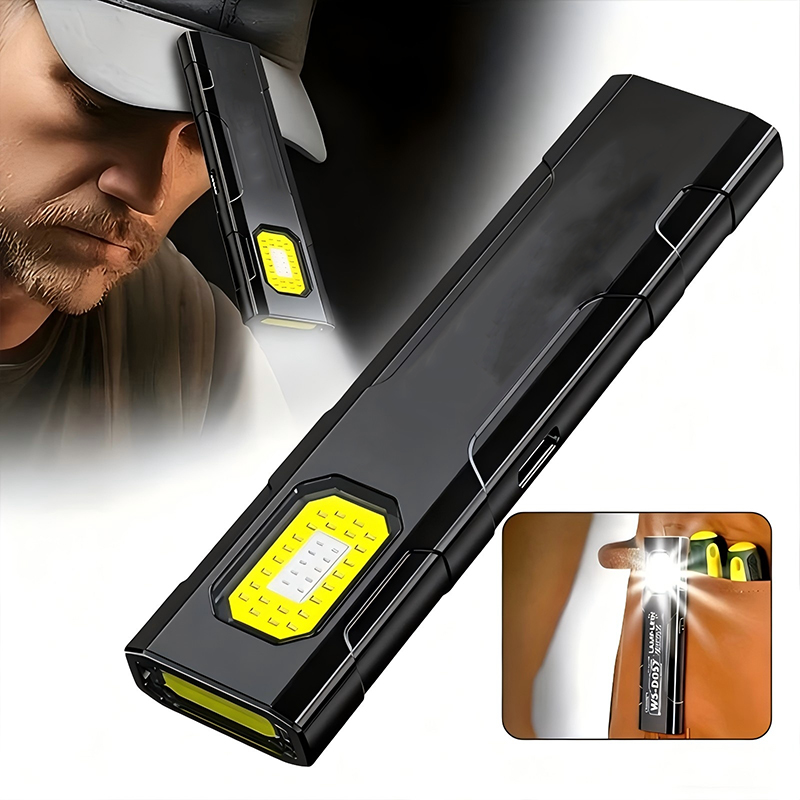 Fishing Kit Compact - Linterna LED portátil, minilinterna de 800LM,