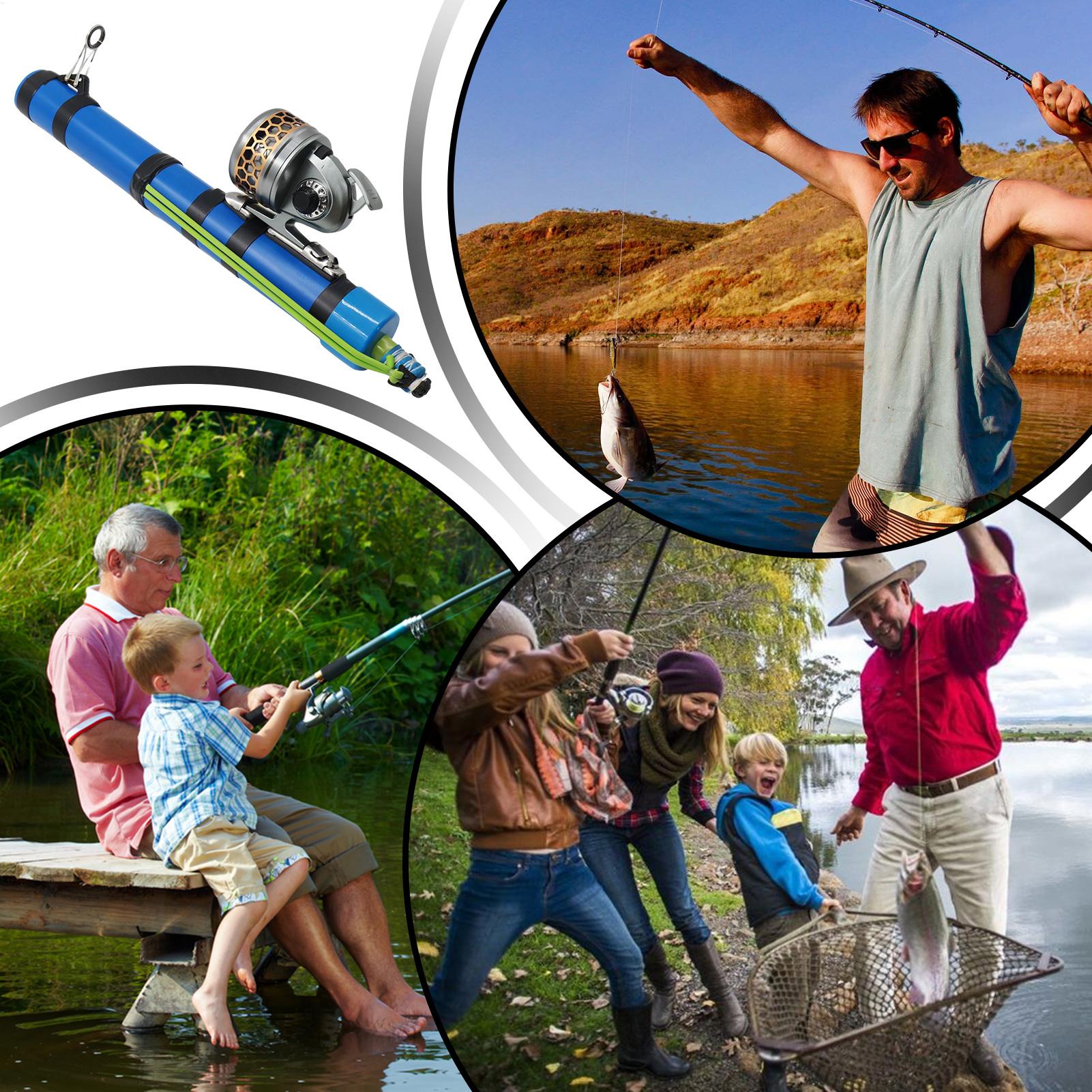 Caña de pescar con diseño de t - Fishing Kit Compact reseña y precio