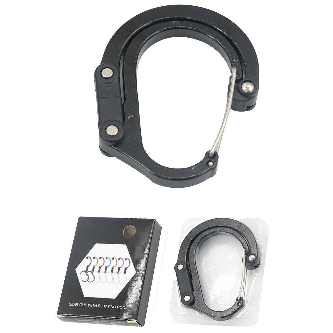 Mosquetón con Clip de engranaj - Fishing Kit Compact reseña y precio