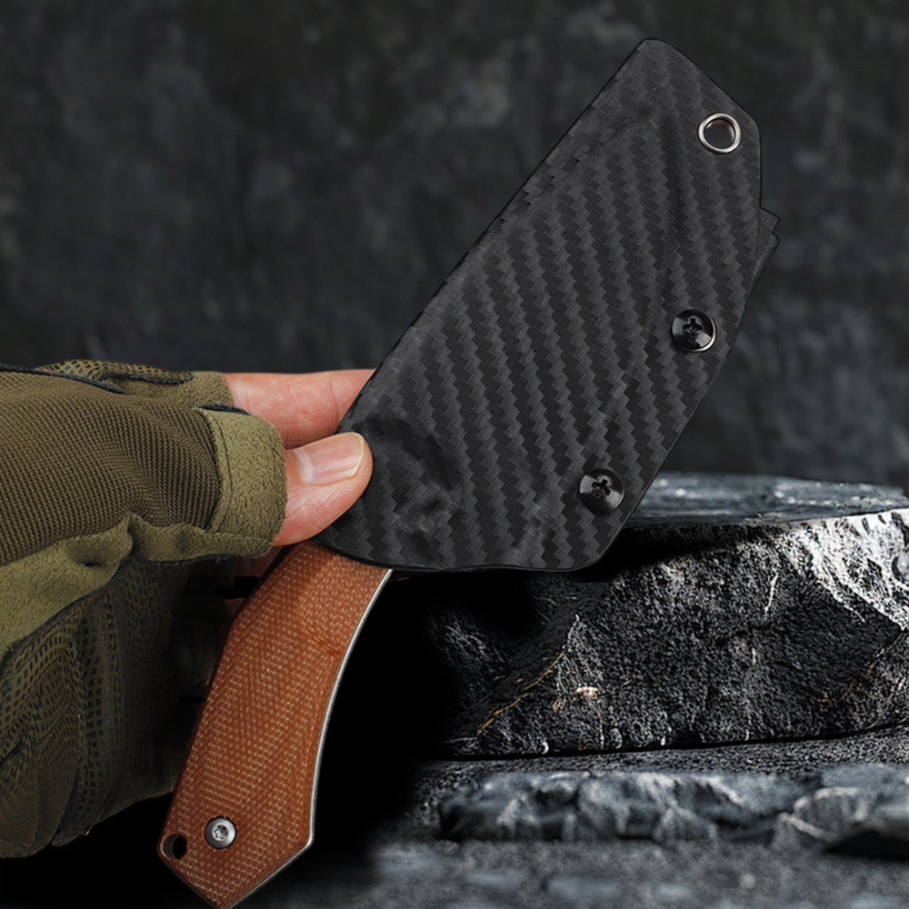 Cuchillo de hoja fija FREETIGE - Bushcraft Knife Fixed reseña y precio